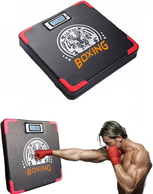 LED Display Wall Punching Pad - Punching Bag, Boxing Pads, Muay Thai, Kickboxing Martial Arts Training for Adults and Children