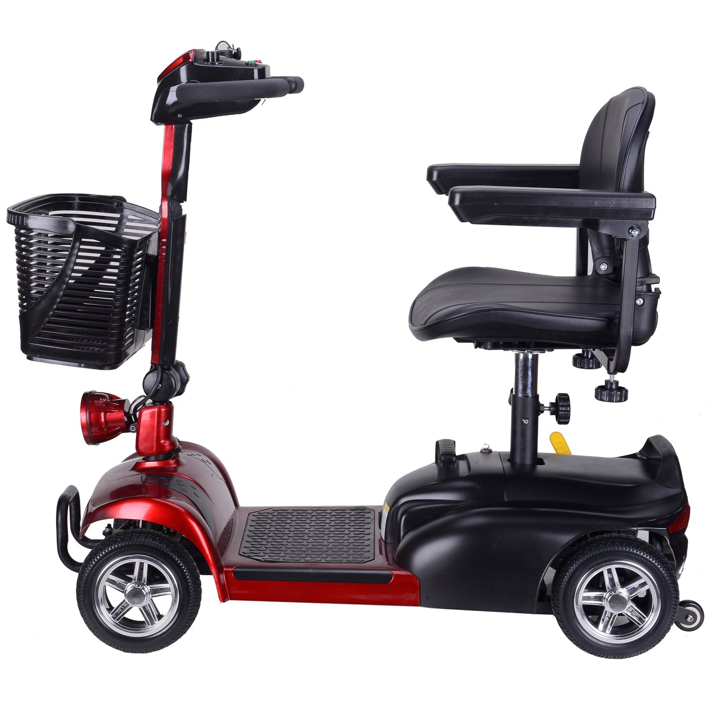 COOLBABY X-01-AC 4 Wheel Electric Folding Mobility Scooter Portable Electric Scooter