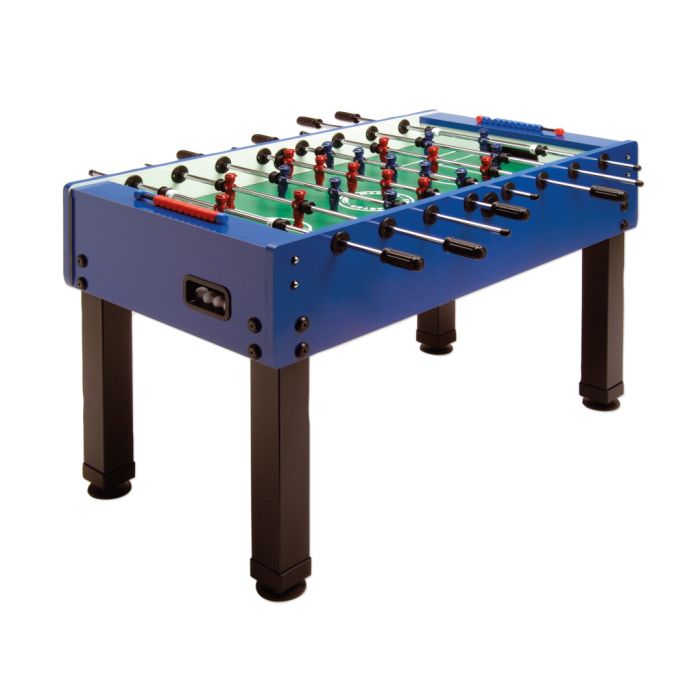 Foosball table, Soccer table Black/Blue - COOLBABY