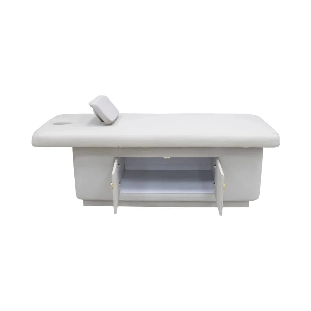 Premium Massage Bed with Chair – Gray Professional Spa & Salon Treatment Set