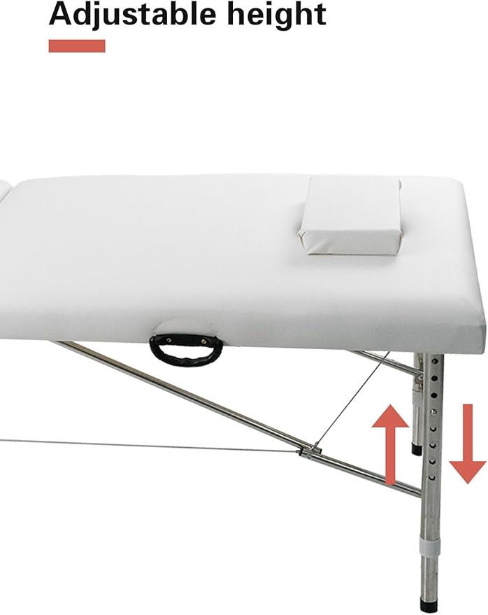 Massage Table, Folding Lash Bed, Lightweight Massage Bed - Aluminium Frame