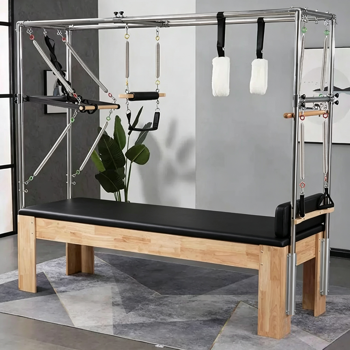 Wholesale SSZ-GJC01 Pilates Reformer Solid Wood Loft Bed