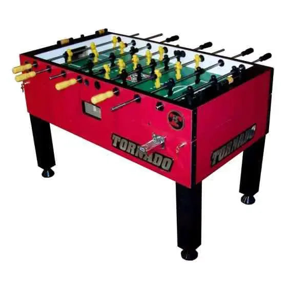 Tornado Coin Platinum Tour Edition Foosball Table - Commercial Use, Coin-Operated - COOLBABY