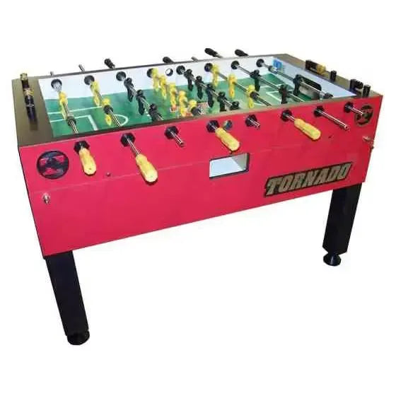 Tornado Coin Platinum Tour Edition Foosball Table - Commercial Use, Coin-Operated - COOLBABY