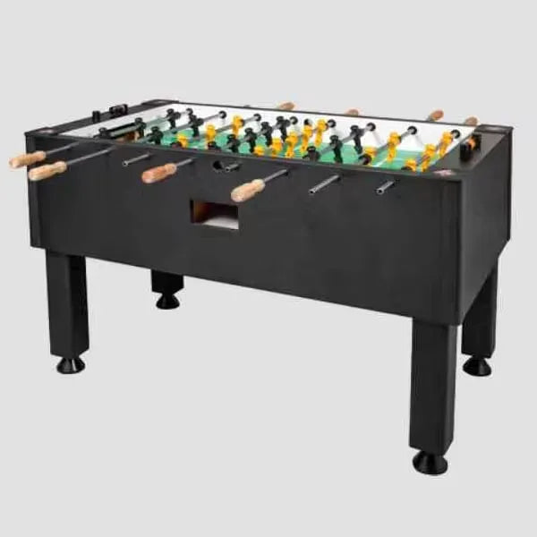 Tornado Classic Football Table - Black | Premium Foosball Table for Home & Commercial Use - COOLBABY