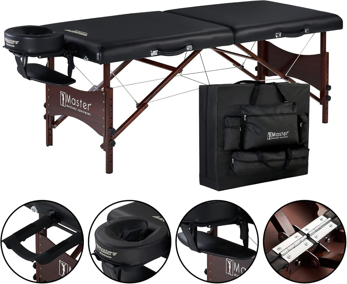 MASTER Portable Massage Table – Foldable Professional Therapy Bed
