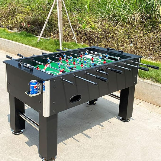 Foosball Table Game – Standard Size Fun, Multi Person Table Soccer Adults, Families - COOLBABY