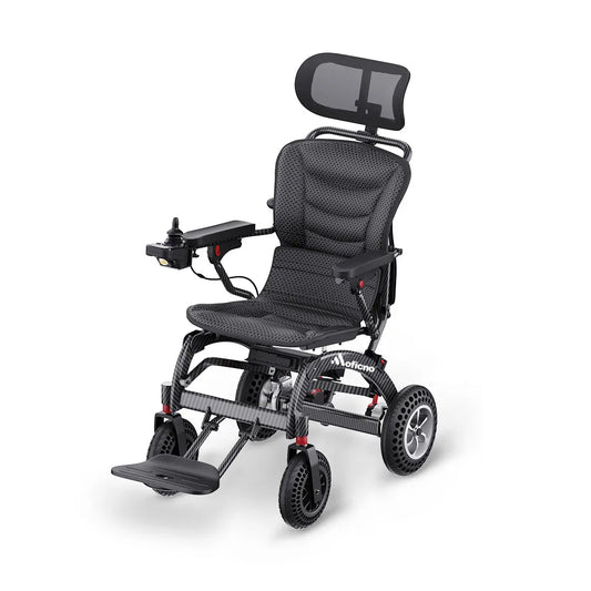 Ergonomic Electric Wheelchair Foldable Lightweight Elderly Scooter Portable Travel Wheelchair Airline Approved