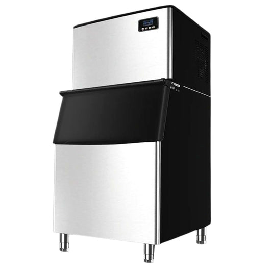 Wellcome split large commercial ice machine with daily output of 250/300 kg milk tea shop restaurant hotel ice machine - COOLBABY