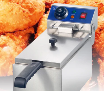 6L Stainless Steel Electric Fryer - COOLBABY