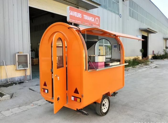 Food Truck, Coffee And Drinks Cart With Full Kitchen - Lemonade Bar Shop Cart - COOLBABY