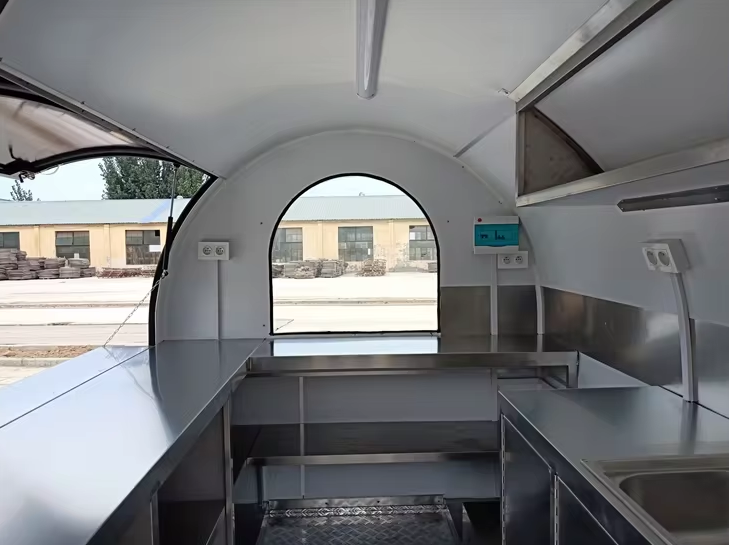 Food Truck For BBQ, Coffee And Drinks, Small Food Trailer - COOLBABY