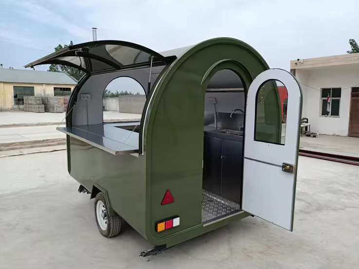 Food Truck For BBQ, Coffee And Drinks, Small Food Trailer - COOLBABY