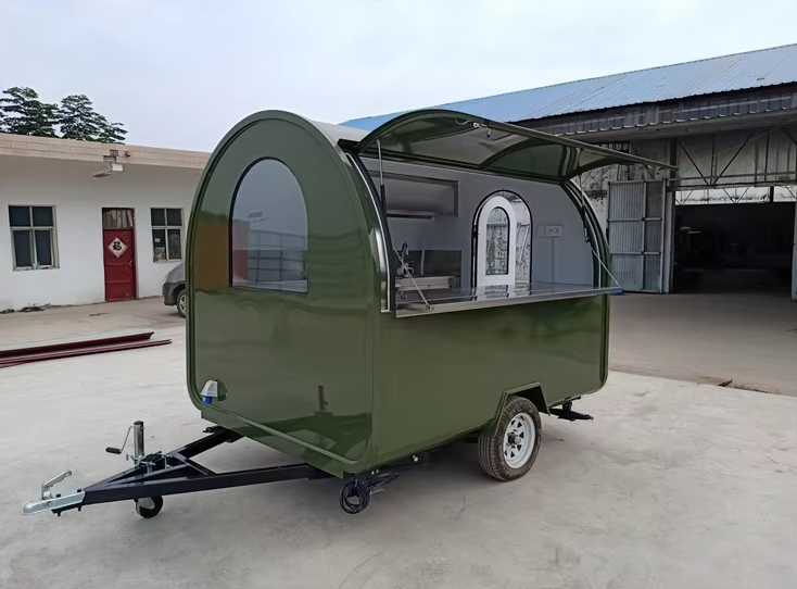 Food Truck For BBQ, Coffee And Drinks, Small Food Trailer - COOLBABY