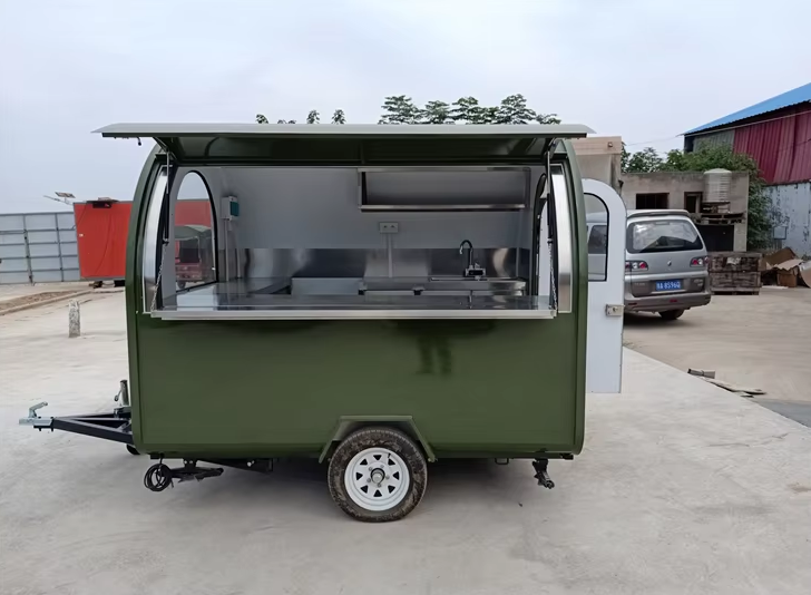 Food Truck For BBQ, Coffee And Drinks, Small Food Trailer - COOLBABY