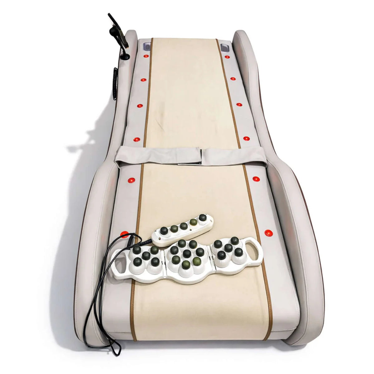 Professional Spine Therapy Massage Bed with Jade Stone Rollers – Smart Heated Full Body Wellness Bed with Bluetooth