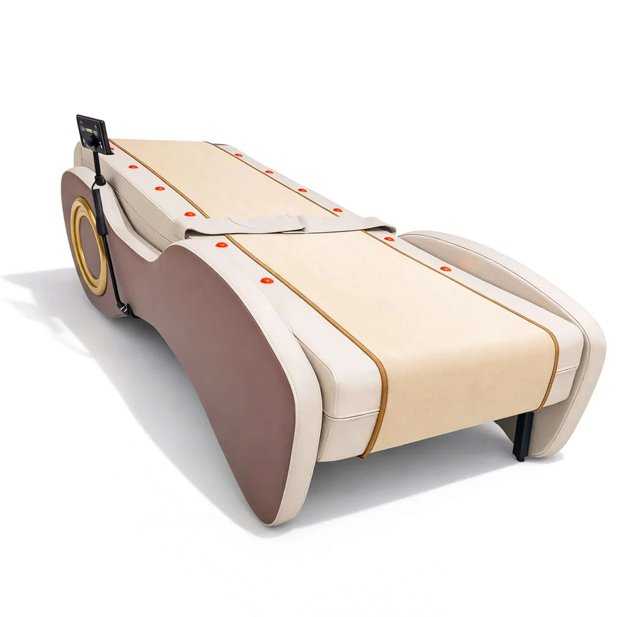 Professional Spine Therapy Massage Bed with Jade Stone Rollers – Smart Heated Full Body Wellness Bed with Bluetooth