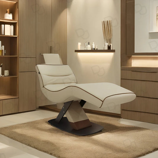 Salon Spa Professional Facial Massage Bed – Beige Color