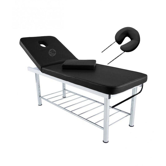 Coolbaby Massage Bed with Headrest, Black - coolbabymalls