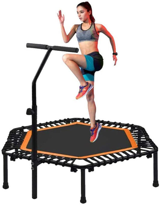 COOLBABY BCSMT01- 45-inch Gym Hexagonal Fitness Trampoline - COOL BABY