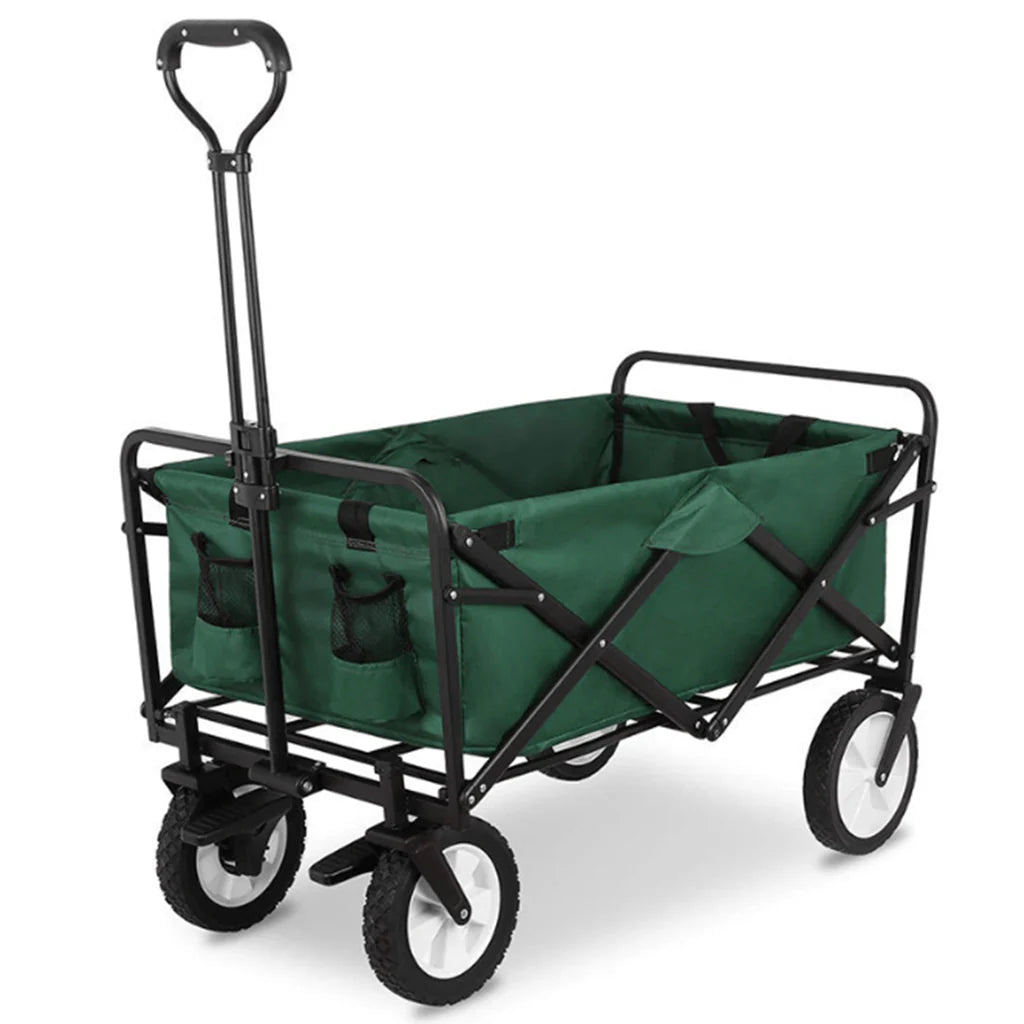 COOLBABY Collapsible Multi-Purpose Trolley Outdoor Van - Sturdy, Portable, and Versatile