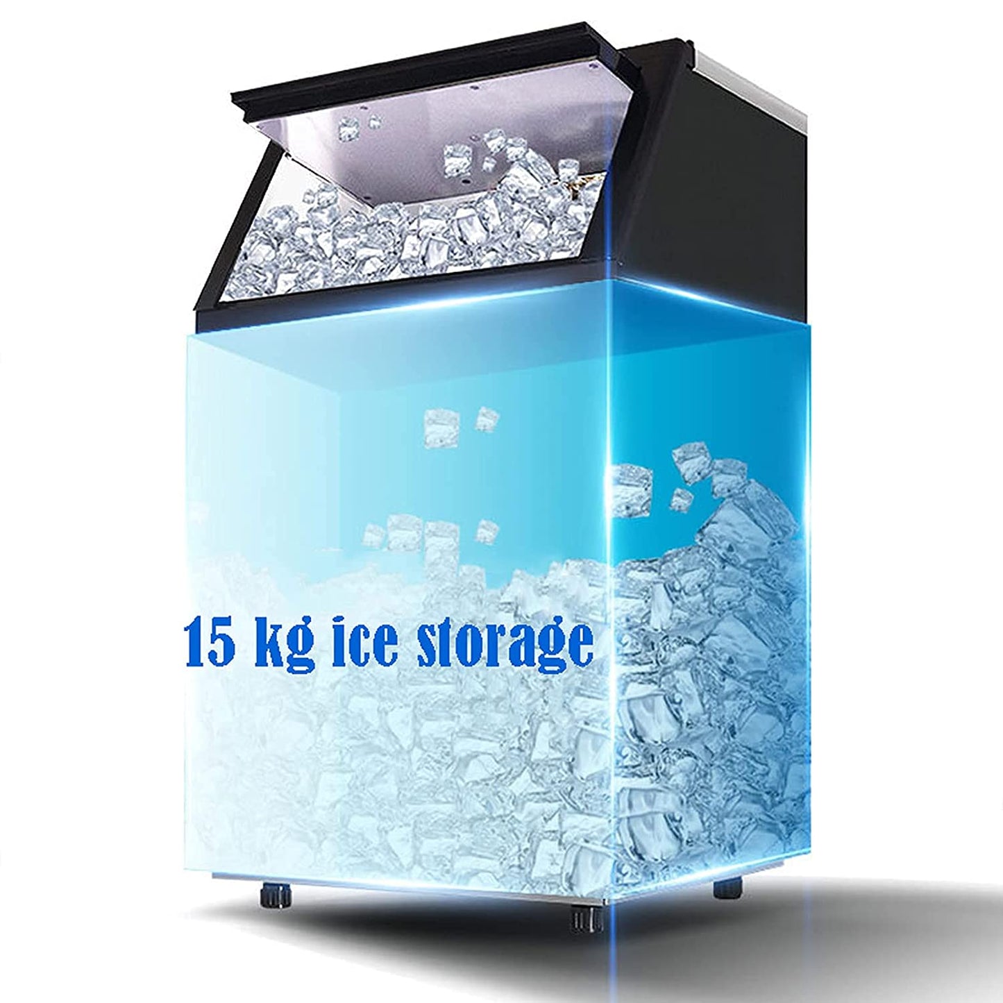 COOLBABY YLY2054 Premium Stainless Steel Ice Maker: Smart, Safe, and Efficient - COOLBABY