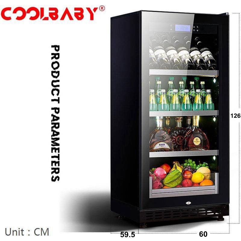 Customizable Eight-Layer Wine Cabinet with Intelligent Refrigeration and Delicate Design - COOLBABY