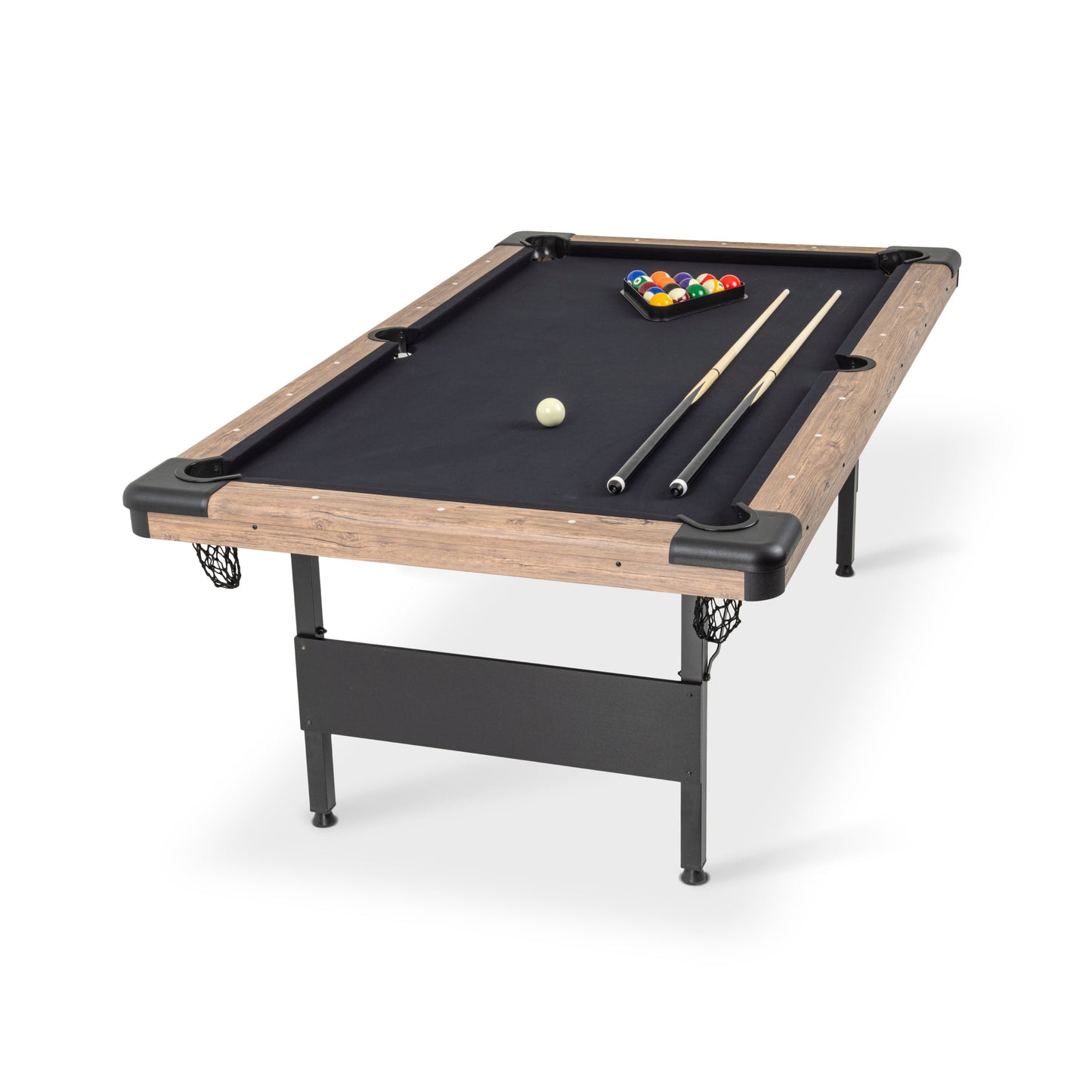 7ft Folding Billiard Table Easy Assemble Indoor Foldable Billiard Table