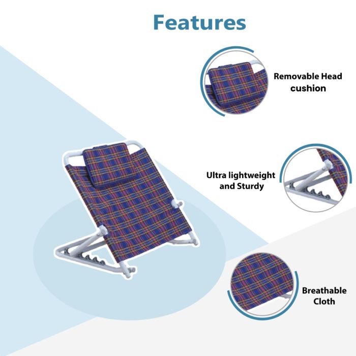 Adjustable Bed Backrest Support