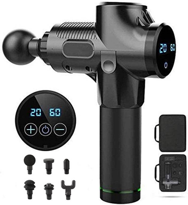 COOLBABY Deep Tissue Massage Gun with 6 Heads