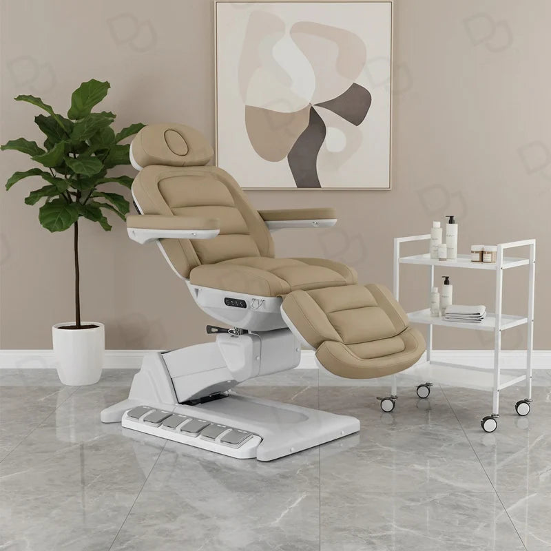 All-Electric Medical Spa Exam Chair – Adjustable Aesthetic Treatment Chair with Remote