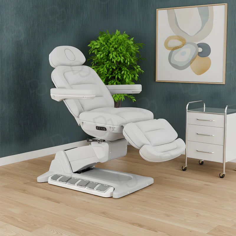 All-Electric Medical Spa Exam Chair – Adjustable Aesthetic Treatment Chair with Remote