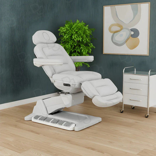 All-Electric Medical Spa Exam Chair – Adjustable Aesthetic Treatment Chair with Remote