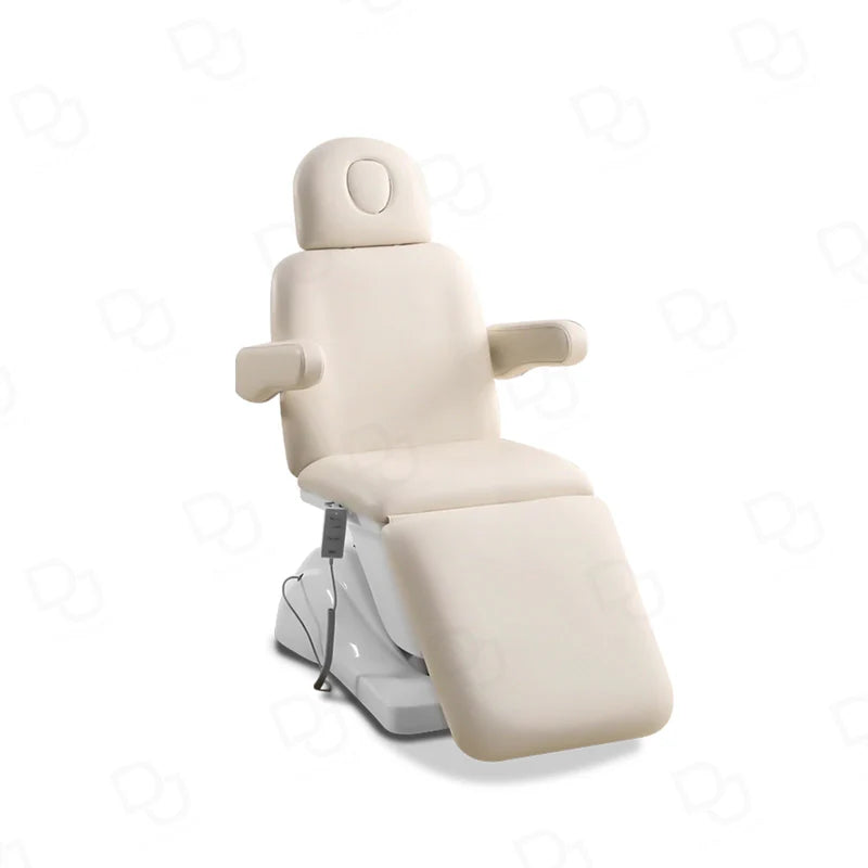 Luxury Multi Function Facial massage Treatment Electric Chair/Bed - Off White