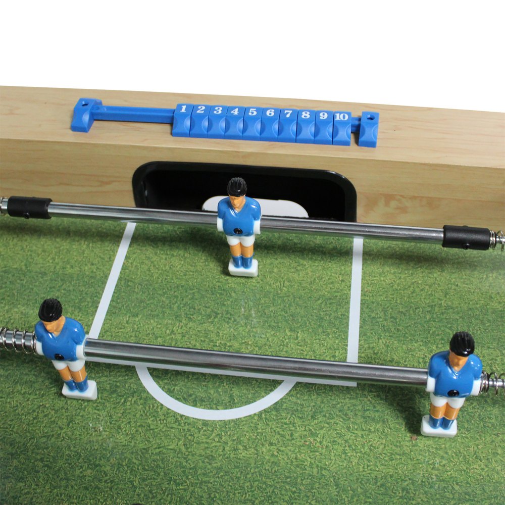 Table Foosball - Soccer, 10-in-1 Multi Game Table Set with Hockey, Foosball, Pool, and More for Family Fun - COOLBABY